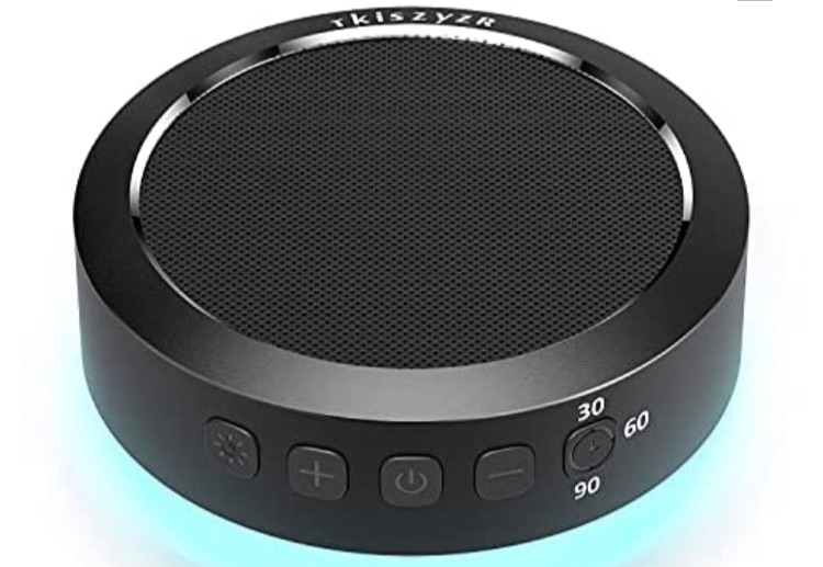 Photo 1 of 4.4 out of 5 stars30 Reviews
Portable White Noise Machine, Travel Mini Sound Machine with 26 Soothing Sounds and 7 Night Lights,Sound Machine for Kids & Adults