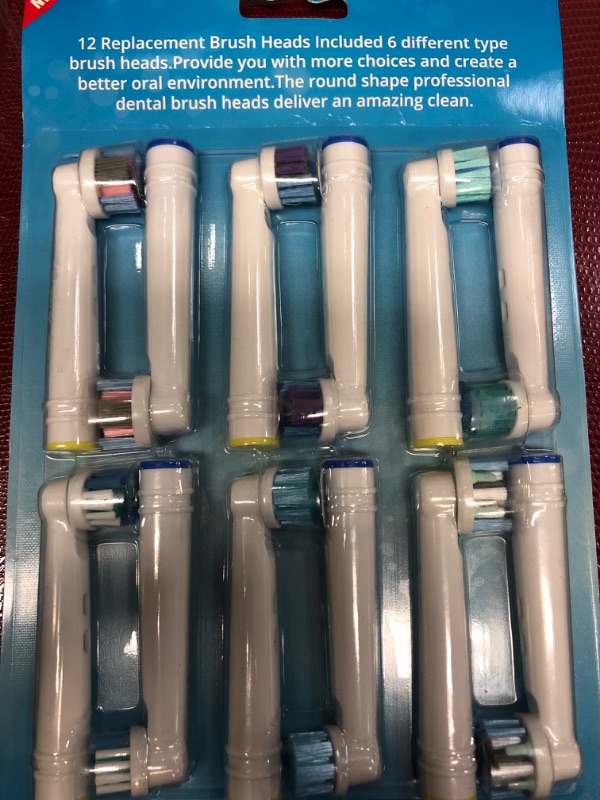 Photo 1 of 12PCS TOOTHBRUSH REPLACEMENTS 