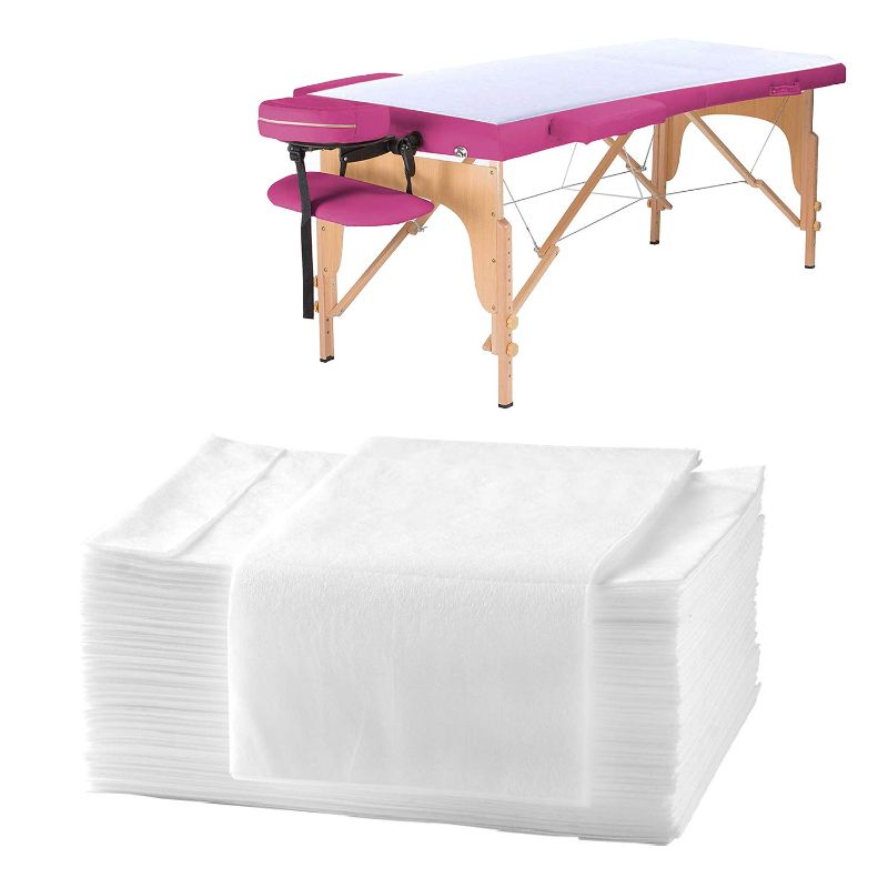 Photo 1 of 25PCS Disposable Bed Sheets,Waterproof Massage Table Sheets For Spa Tatto Lash bed,Non-woven Fabric 31" x 70"
