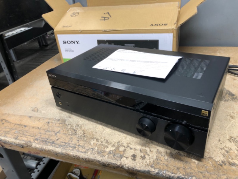 Photo 4 of Sony STRDH190 2-ch Home Stereo Receiver with Phono Inputs & Bluetooth Black