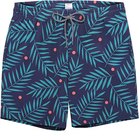 Photo 1 of Biwisy Mens Swim Trunks Quick Dry Beach Shorts Mesh Lining Swimwear Bathing Suits with Pockets
XL 