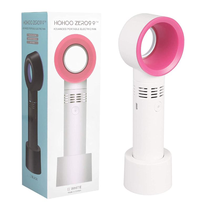 Photo 1 of Lookmee Portable USB Rechargeable Mini Fan Eyelash Fan Dryer Bladeless Handheld Fan for Eyelash Extension, Air Conditioning Blower for Essential Eyelash Extension Supplies (White)
