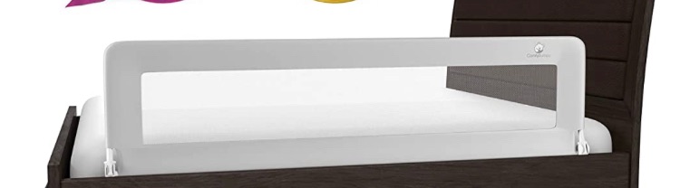 Photo 1 of Bed Rail for Toddlers - Extra Long Toddler Bedrail Guard for Kids Twin, Double, Full Size Queen & King Mattress - Baby Bed Rails for Children (Grey XL