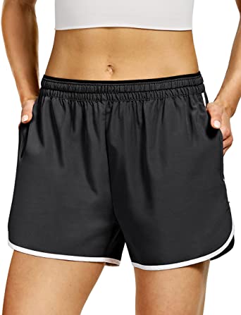 Photo 1 of SPECIALMAGIC Women's Gym Shorts Summer Casual Workout Active Yoga Shorts with Pockets size large