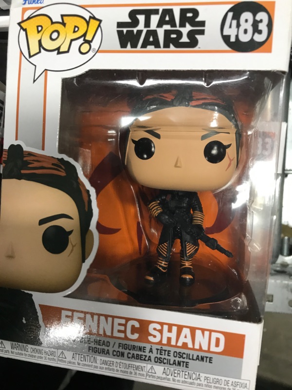 Photo 2 of Funko Pop! Star Wars: The Mandalorian - Fennec Shand Vinyl Bobblehead