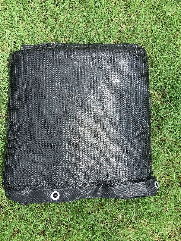 Photo 1 of **SIZE UNKNOWN**
Perfect Sunblock Shade Cloth with Grommets  Black  Cover
