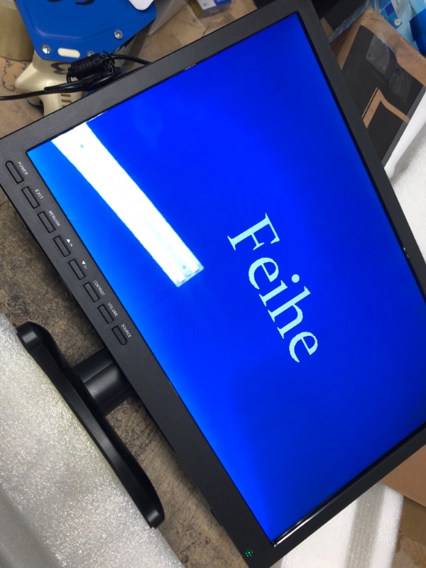 Photo 1 of Feihe 17 Inch Full HD 1920x1200 LED Monitor with HDMI VGA Build-in Speakers, 60Hz Refresh Rate, 5ms Response Time, VESA Mounting