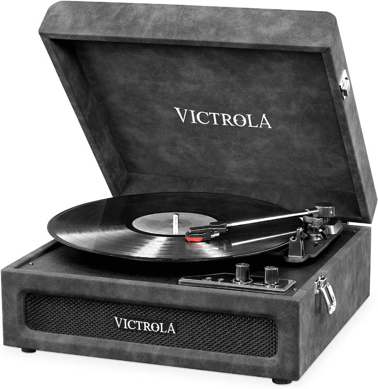 Photo 1 of Victrola Brooklyn Special Edition 3-in-1 Bluetooth Suitcase Record Player with 3-Speed Turntable
