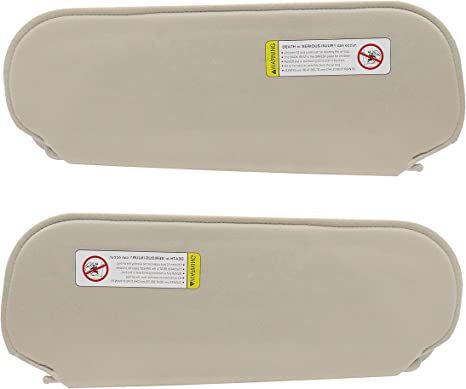 Photo 1 of SENSHINE Left Driver Side Sun Visor and Right Passenger Side Sun Visor for GMC Savana for Chevrolet Express Cargo Pasajeros Express 1500 2500 3500 4500 Left and Right Side