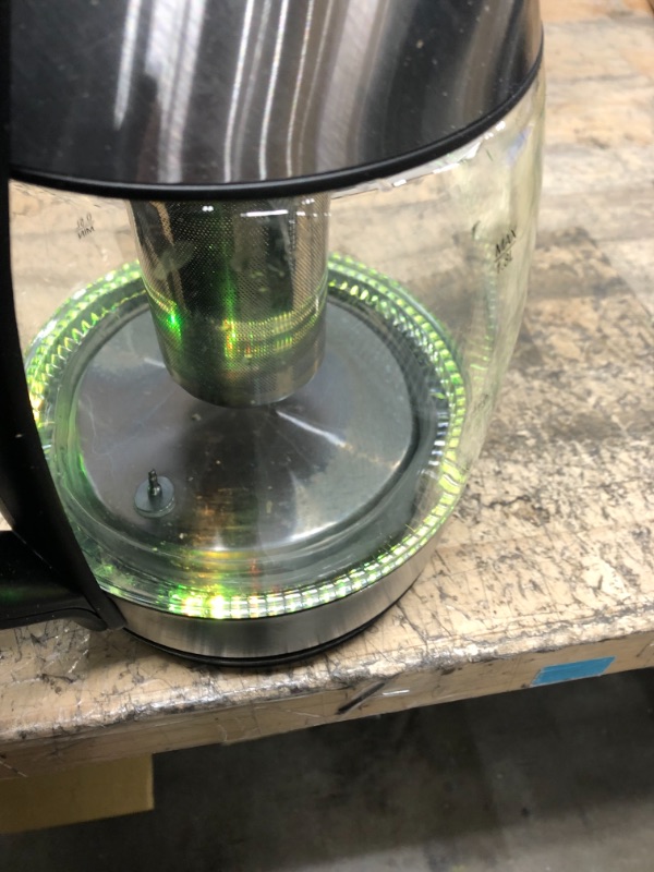 Photo 2 of Chefman Electric Kettle w/ Temperature Control, No. 1 Kettle Manufacturer in U.S., Removable Tea Infuser, 5 Presets, LED Indicator Lights, 360° Swivel Base, BPA Free, Stainless Steel, 1.8 Liters Temp. Control Electric Kettle