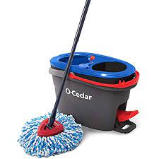 Photo 1 of **Bucket only**
O-Cedar EasyWring RinseClean Microfiber Spin Mop & Bucket Floor Cleaning System, Grey