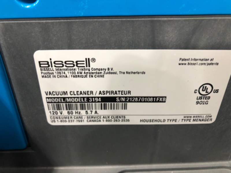 Photo 3 of *** USED *** 
BISSELL® Little Green® Pro Portable Carpet Cleaner with Disinfectant Formula, 3194 Little Green Pro + Antibac