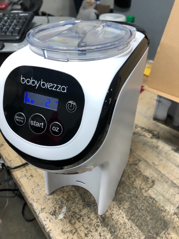 Photo 5 of Baby Brezza Formula Pro Mini Baby Formula Maker – Small Baby Formula Mixer Machine Fits Small Spaces and is Portable for Travel– Bottle Makers Makes The Perfect Bottle for Your Infant On The Go