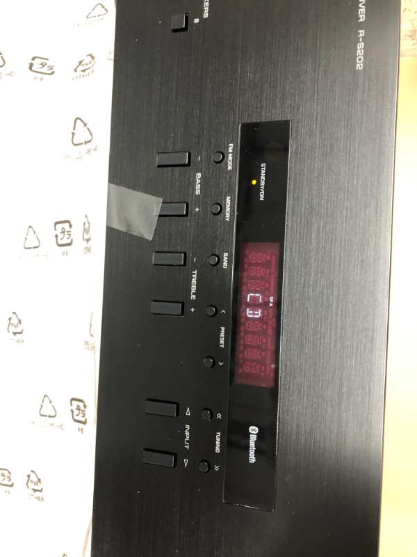Photo 3 of YAMAHA R-S202BL Stereo Receiver R-S202BL receiver only