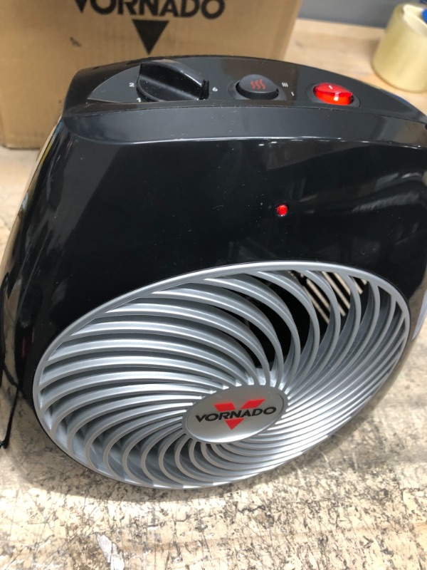 Photo 3 of **NOT FUNCTIONAL PARTS ONLY!!! Vornado 1,500 Watt Portable Electric Fan Compact Heater with Adjustable Thermostat