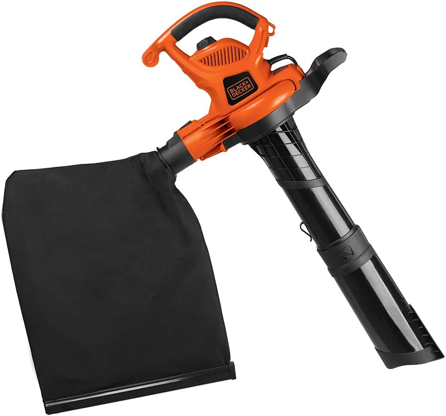 Photo 1 of BLACK+DECKER 3-in-1 Electric Leaf Blower, Leaf Vacuum/Mulcher, Corded, 12-Amp 