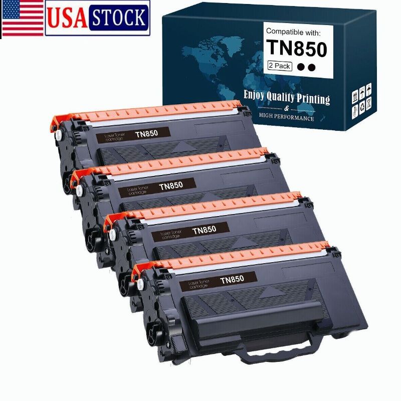 Photo 1 of 2pk Office World Compatible Toner Cartridge for Brother TN850 Tn-850