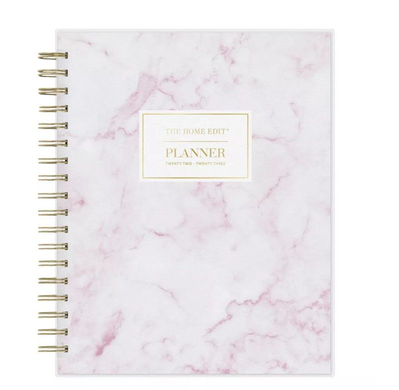 Photo 1 of 2022-23 Academic Planner Daily/Monthly Frosted 8"x10" Marbelous - The Home Edit for Day Designer

