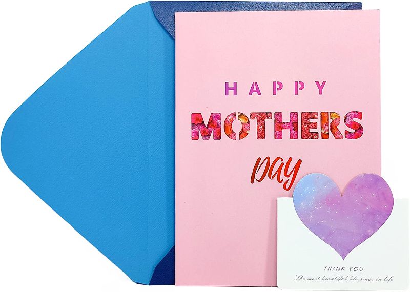 Photo 1 of 2 of- Mothers Day Card, 3D Pop Up Card, Happy Mothers Day Handmade Greeting Card With Envelope Blank Messages Card.