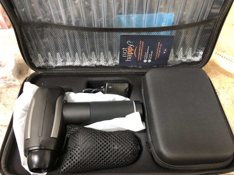 Photo 1 of Black Percussion Massage Gun