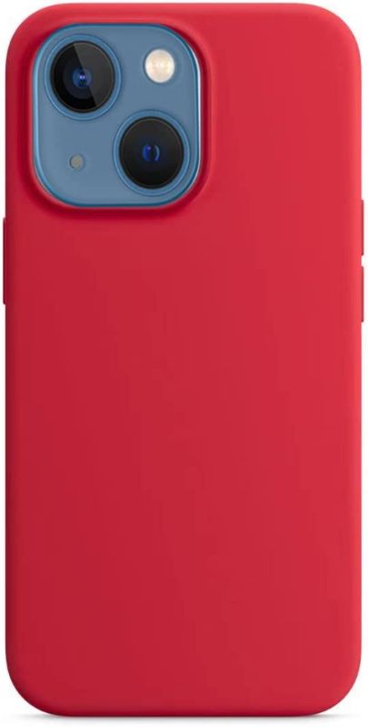 Photo 1 of Bundle of 5x  Compatible with (Red) iPhone 13 Case Slim Fit Ultra-Thin Surface Layer Smooth Matte Soft Flexible TPU Cover Compatible for iPhone 13 6.1 inch 