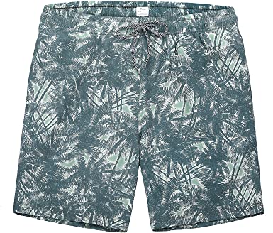 Photo 1 of Large Biwisy Mens Swim Trunks Quick Dry Beach Shorts Mesh Lining Swimwear Bathing Suits with Pockets
