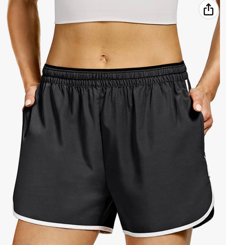 Photo 1 of Just My Size Active Women's Plus-Size Run Shorts XL
