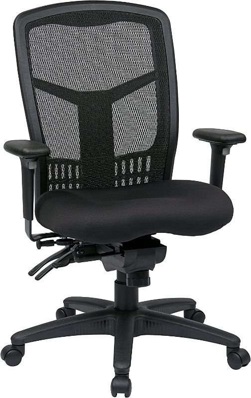 Photo 1 of Office Star™ ProGrid Fabric High-Back Adjustable Chair, Black