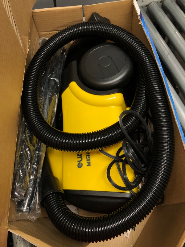 Photo 1 of Eureka 3670M Canister Cleaner, Lightweight Powerful Vacuum for Carpets and Hard floor,Yellow
