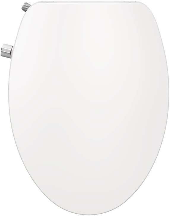Photo 1 of LEIVI Non-Electric Bidet Toilet Seat, Self-Cleaning Dual Nozzle System, Adjustable Spray Pressure and Position, Quiet-Close Lid, Easy Installation, Elongated
