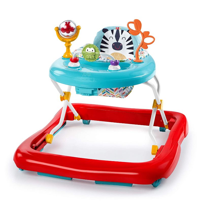 Photo 1 of Bright Starts Pack of Pals Walker with Easy Fold Frame for Storage, Ages 6 Months +
