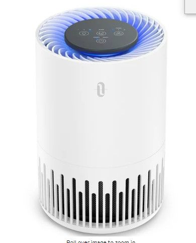 Photo 1 of TaoTronics Air Purifier with True HEPA, Desktop Air Cleaner Perfect for Home, Bedroom, Smoke, Odor, and Dust TT-AP001
