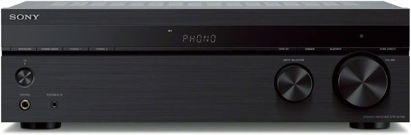 Photo 1 of Sony STRDH190 2-ch Home Stereo Receiver with Phono Inputs & Bluetooth Black
