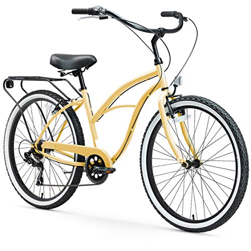 Photo 1 of ***PARTS ONLY*** Sixthreezero Around the Block Women's 7-Speed Beach Cruiser Bicycle, 26" Wheels, Cream
