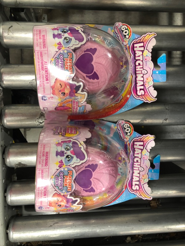 Photo 2 of  bundle of 2 Hatchimals Colleggtibles Playdate Fun