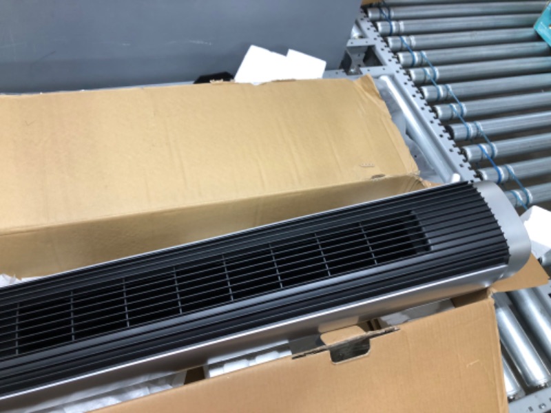 Photo 1 of Amazon Basics Oscillating 3 Speed Tower Fan with Remote