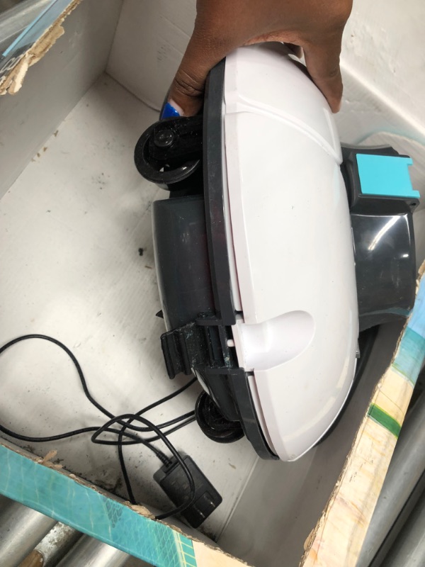 Photo 1 of AIPER Cordless Robotic Pool Cleaner, Pool Vacuum with Dual-Drive Motors, Self-Parking, Lightweight, Perfect for Above/In-Ground Flat Pools up to 35 Feet (Lasts 50 Mins) - Seagull 600
