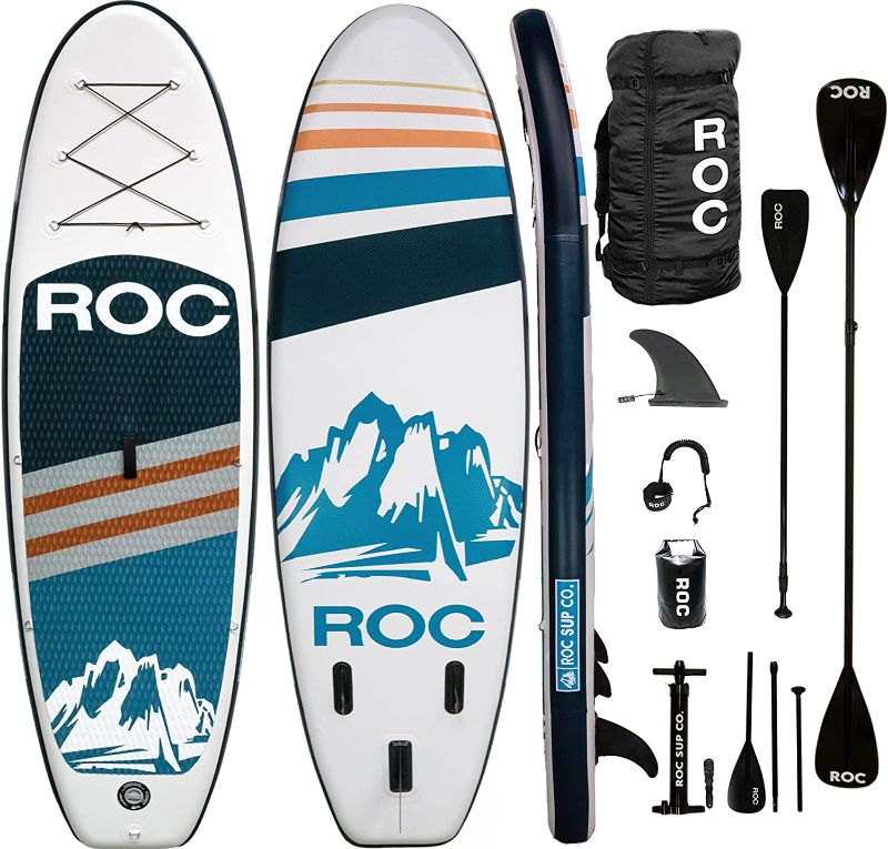 Photo 1 of 
Roc Inflatable Stand Up Paddle Boards with Premium SUP Paddle Board Accessories, Wide Stable Design, Non-Slip Comfort Deck for Youth & Adults