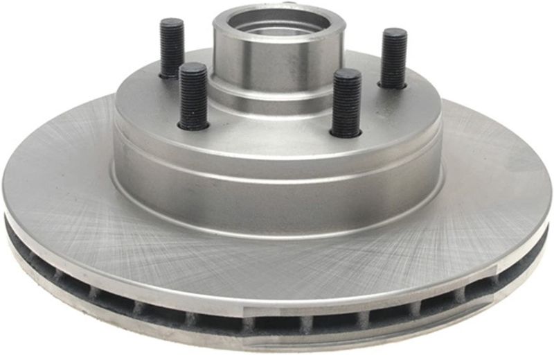 Photo 1 of Acdelco 18a296a Advantage Non-coated Front Disc Brake Rotor and Hub Assembly