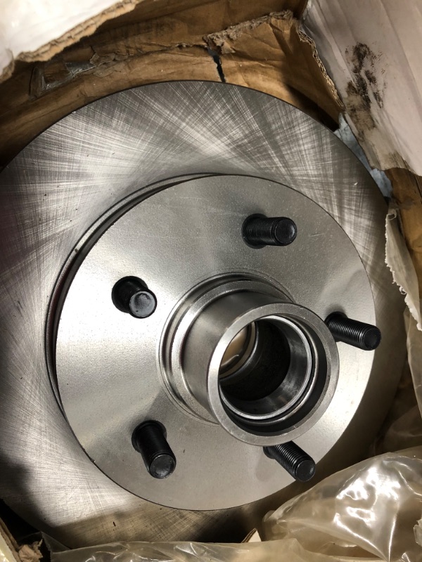 Photo 2 of Acdelco 18a296a Advantage Non-coated Front Disc Brake Rotor and Hub Assembly