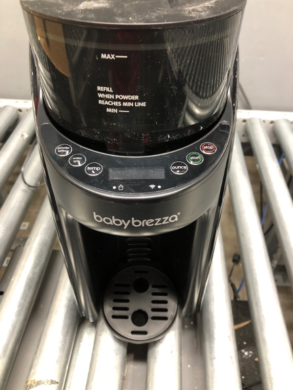 Photo 3 of Baby Brezza Formula Pro Advanced WiFi Formula Dispenser Machine - Automatically Mix a Warm Formula Bottle Instantly - Easily Make Bottle with Automatic Powder Blending
