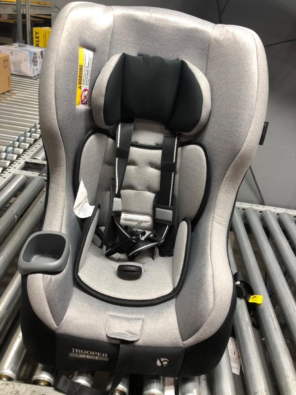 Photo 2 of Baby Trend Trooper 3-in-1 Convertible Car Seat - Moondust - Light Gray