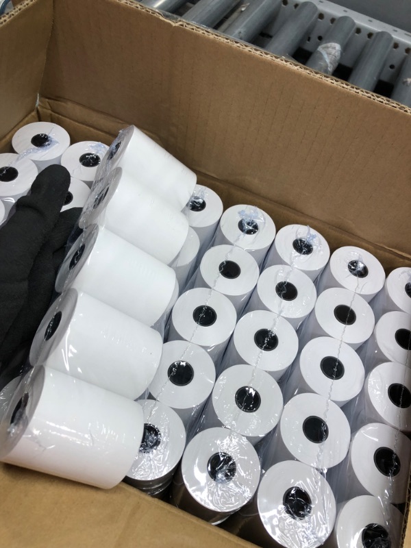 Photo 2 of SJPACK Thermal Paper 2 1/4" X 85' Pos Receipt Paper