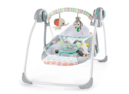 Photo 1 of Bright Starts Whimsical Wild Portable Swing
