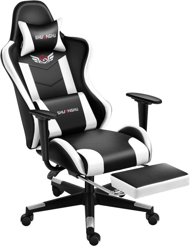 Photo 1 of shuanghu Gaming Chair Office Chair Ergonomic Computer Chair with Reclining Chair with Headrest