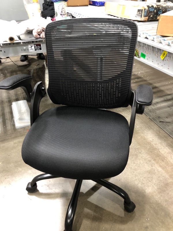 Photo 4 of Office Chair - Mid Back Home Office Desk Chairs, Adjustable Height, Breathable Mesh
