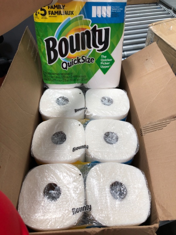 Photo 1 of 8 family rolls of bounty 