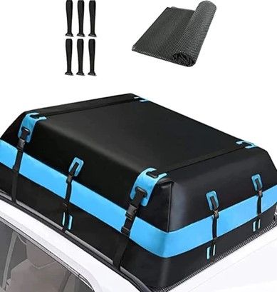 Photo 1 of MENZOKE Soft-Shell Rooftop  Cargo Carrier, 10 Reinforcement  Straps Waterproof Vehicle Cargo Carriers 