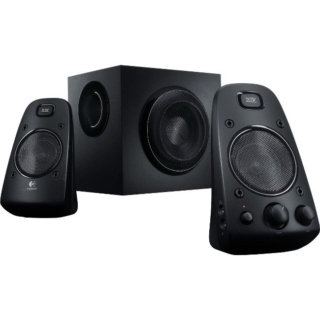 Photo 1 of Logitech 400 Watt Home Speaker System, 2.1 Speaker System - Black (15429)
