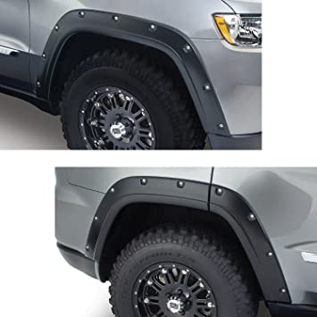 Photo 1 of *NOT exact stock photo, use as reference* 
Bushwacker 10927-02 Pocket Style Fender Flares 4pc. Set fits 2011-2016 Jeep Grand Cherokee
